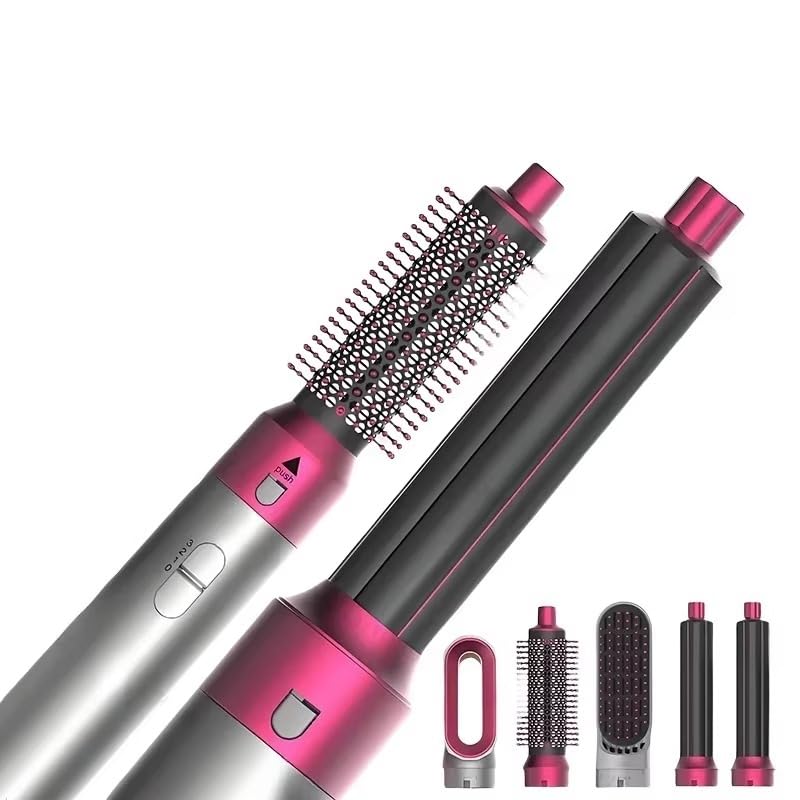 Curling Iron, Straightener & Volumizer, Negative Ion Blow Dryer for Smooth, Frizz-Free Hair – For Home & Salon Use