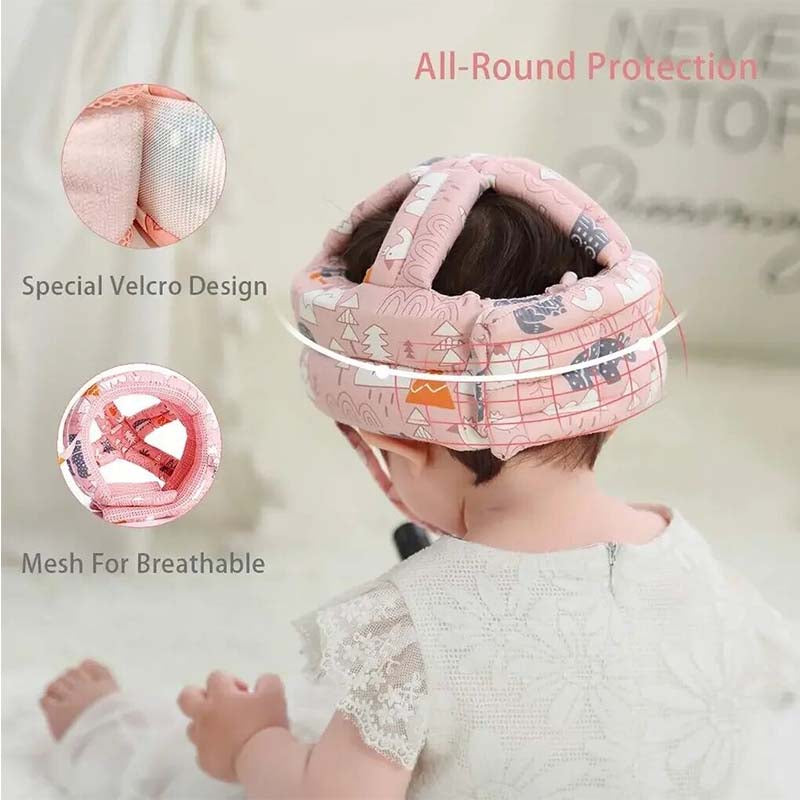 Baby Head Protector - Baby Helmet for Crawling Walking Running - No Bumps and Soft Cushion